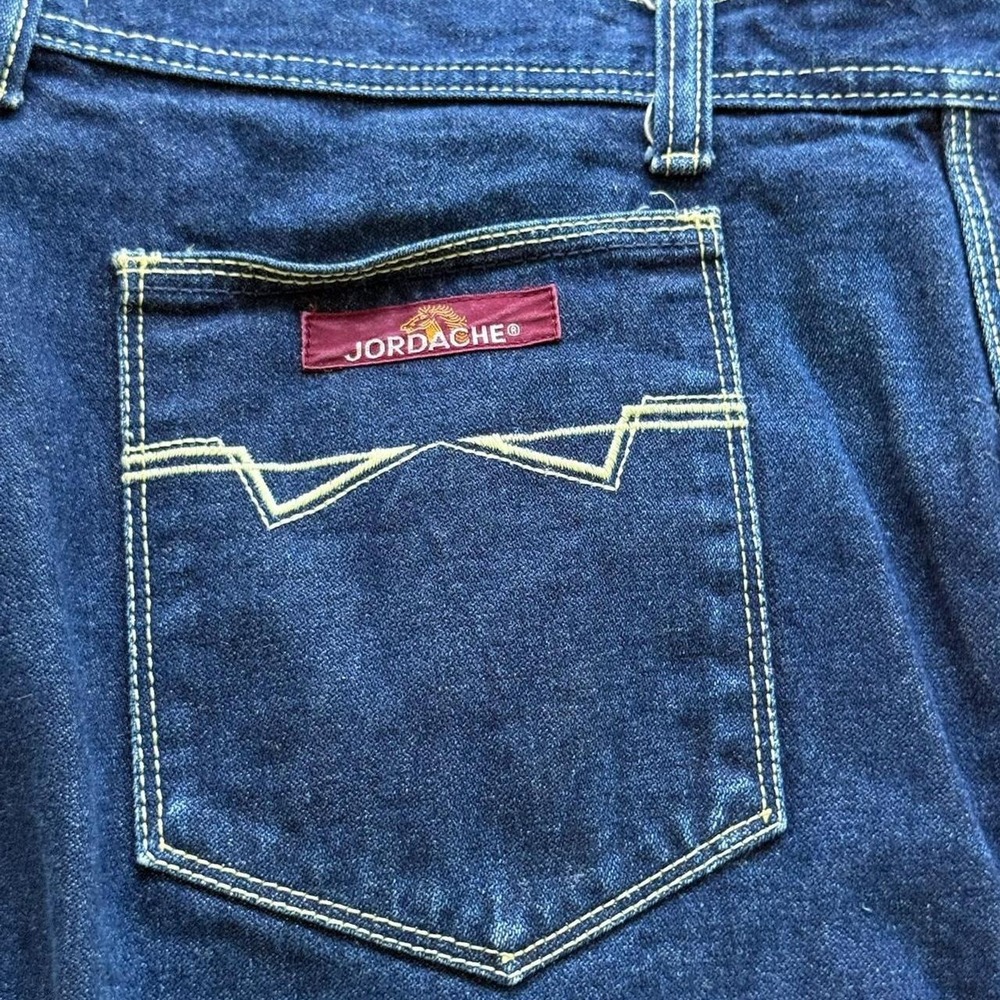 True Vintage 1970's Jordache blue denim jeans - Picture 4 of 7